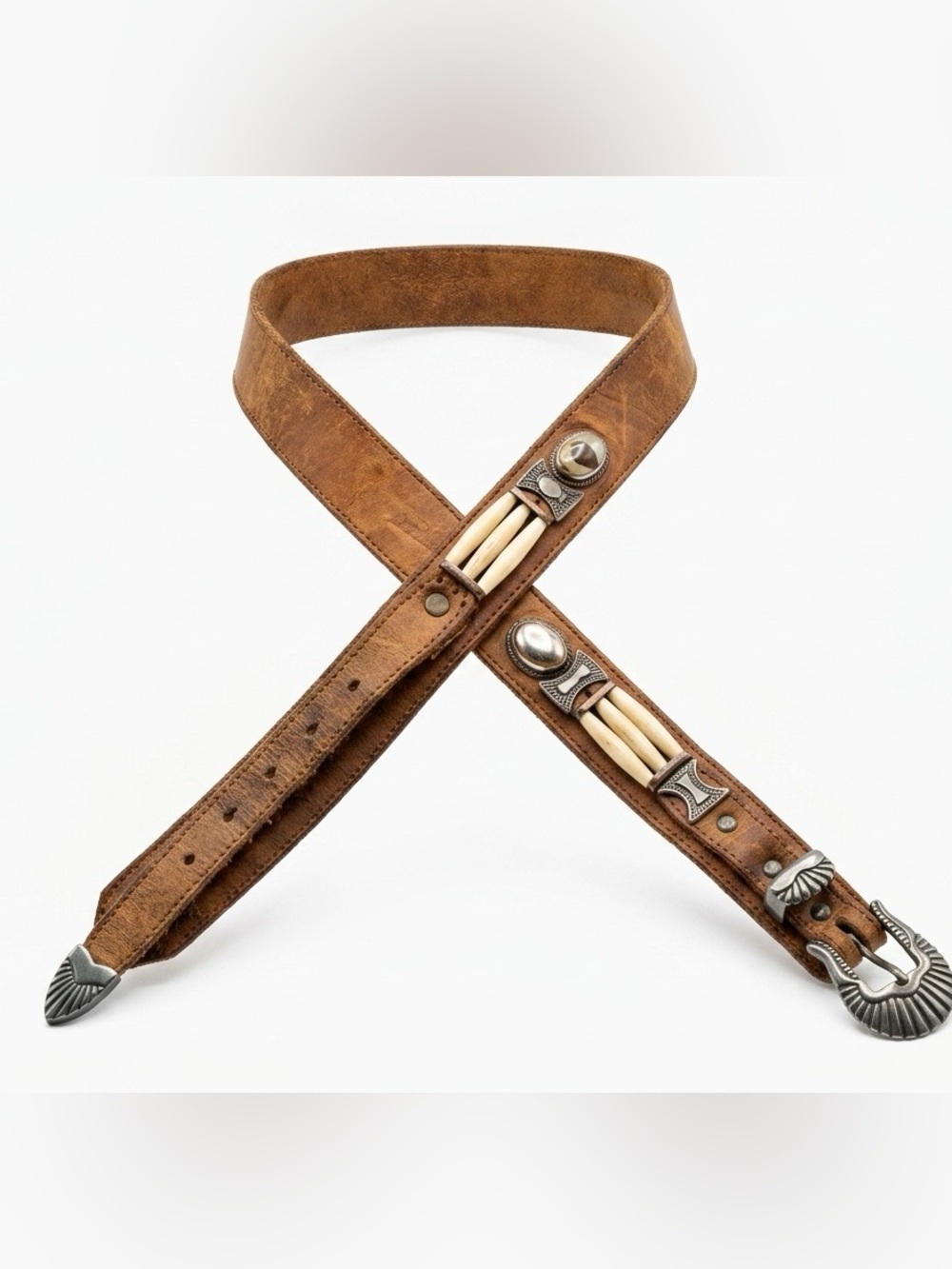 Vintage Tony Lama leather belt